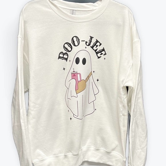 Boo Jee Crewneck White - Picture 2 of 4